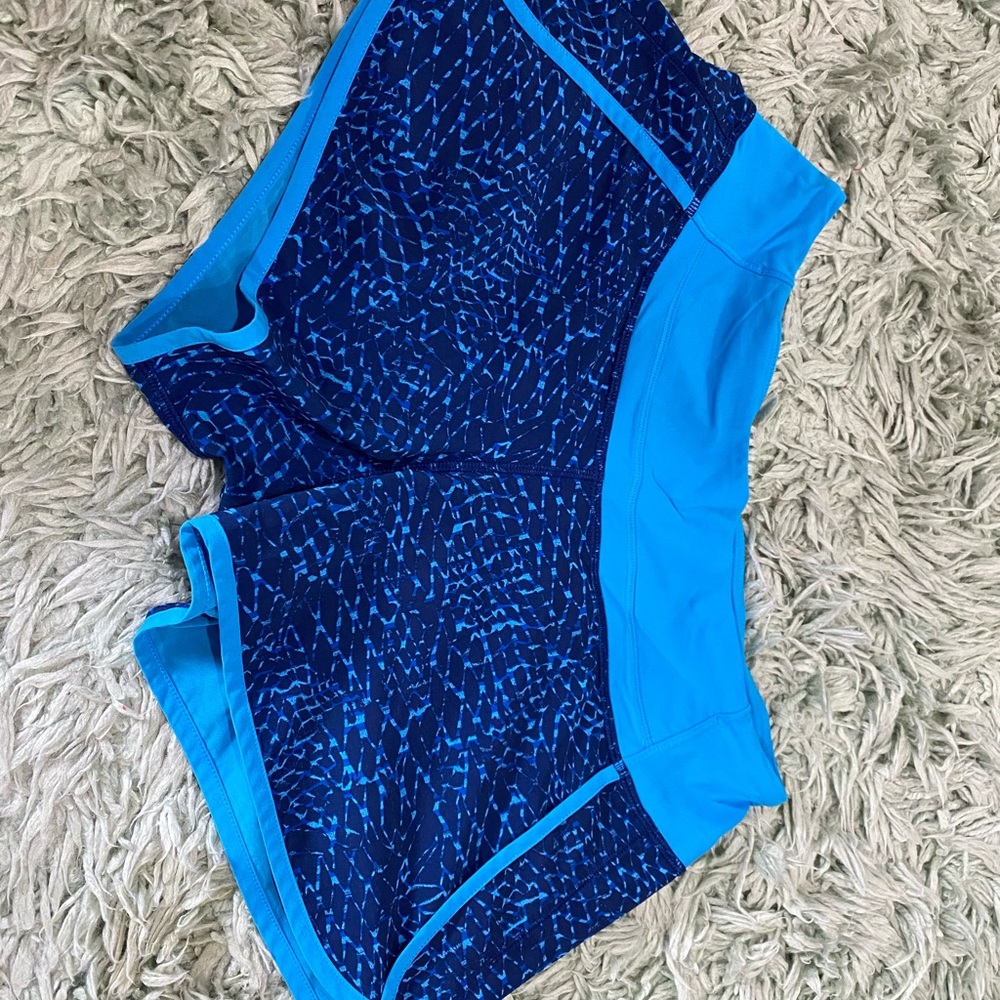 Blue Lululemon Shorts